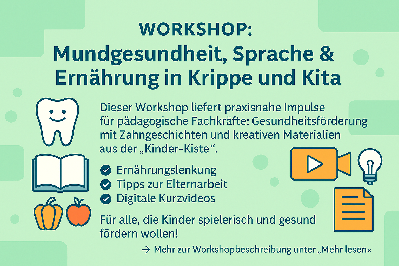 Fortbildung für ErzieherInnen
